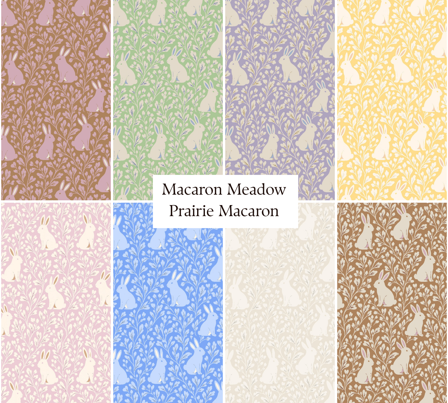 Macaron Meadow Bunnies Collection Bundle