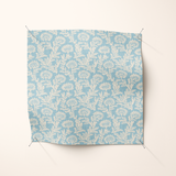 The Pressed Garden — Porcelain Blue | Le Jardin Pressé — Bleu de Porcelaine