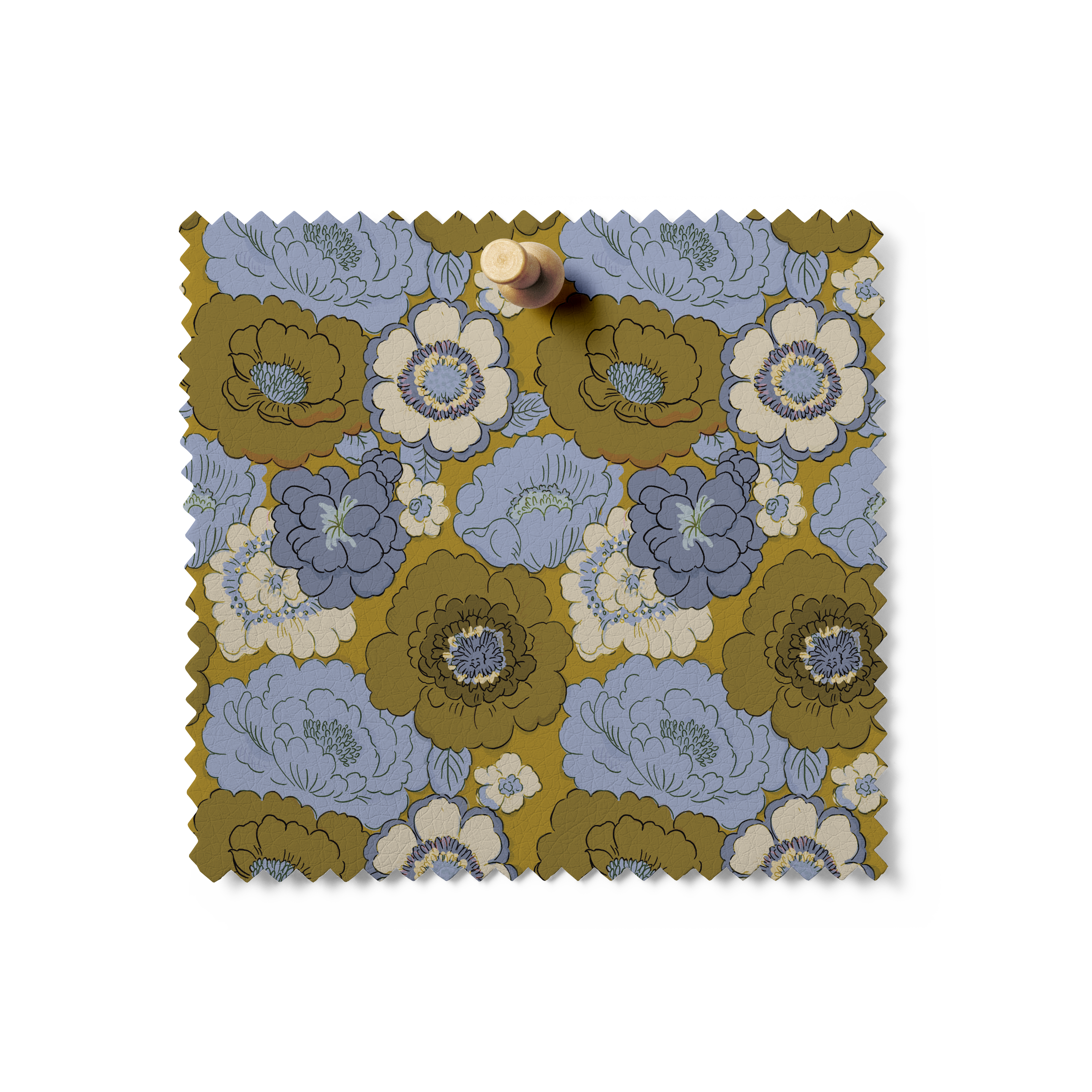 Grand Peony | Delft Olive
